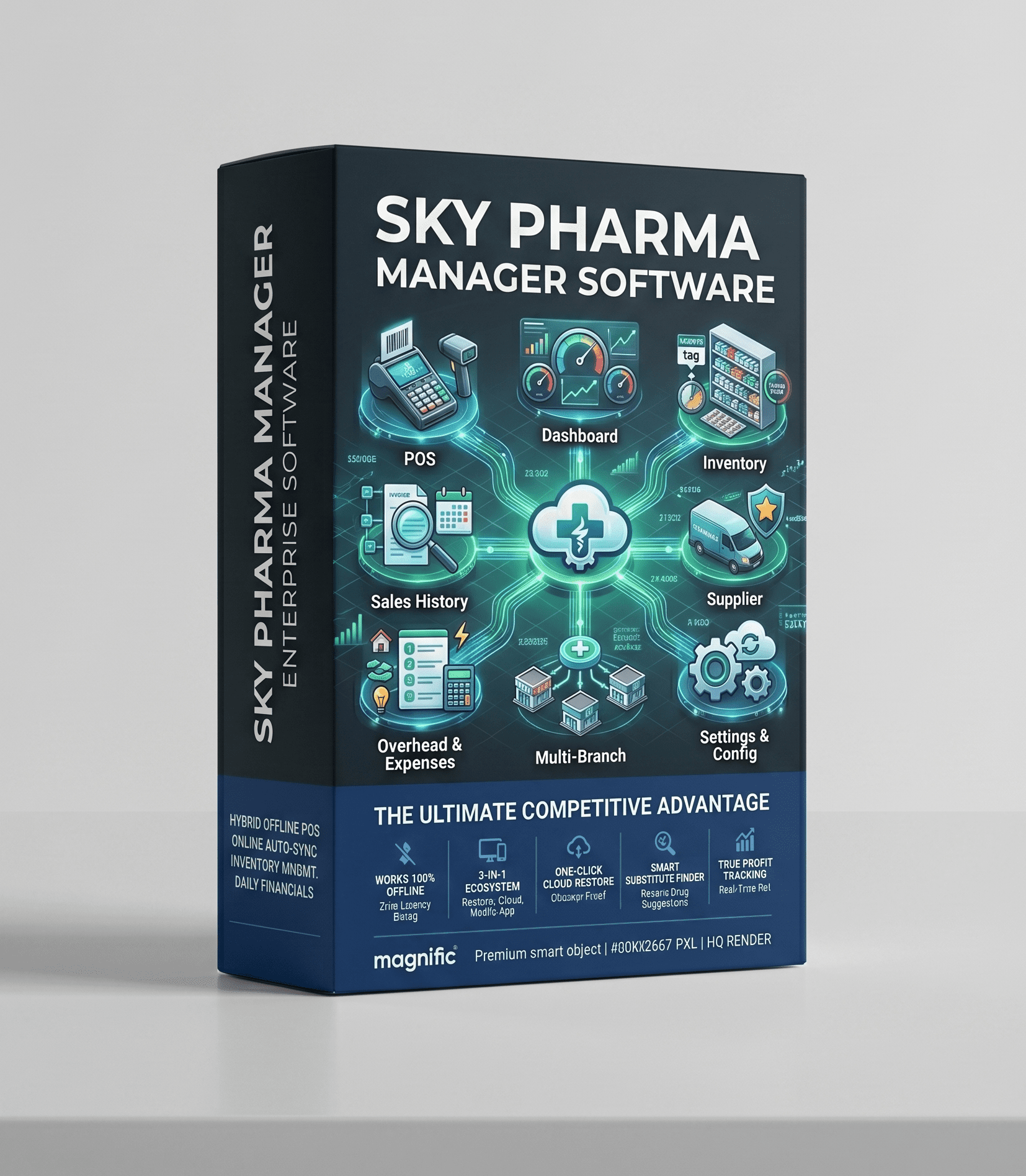 Sky Pharma Manager Software