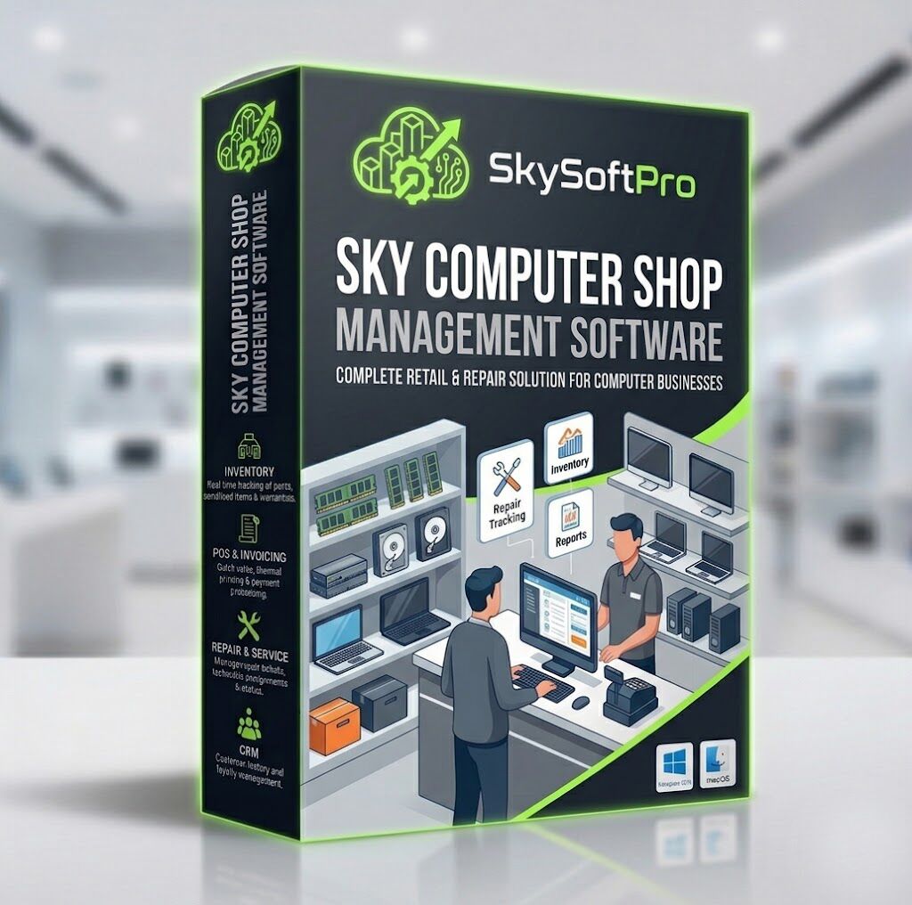 Sky Computer Shop Management Software